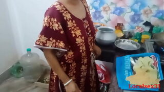 Tamil Sexy Maid Fucking Hot Pussy With Blowjob In kitchen with Boss Video