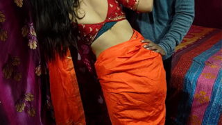 Tamil Sexy Saree Bhabhi Gets Her Nephew Rough Hard Anal Fuck Video